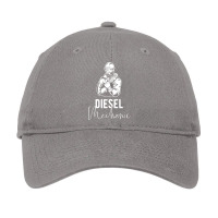 Diesel Mechanic Gift Idea Retro Adjustable Cap | Artistshot