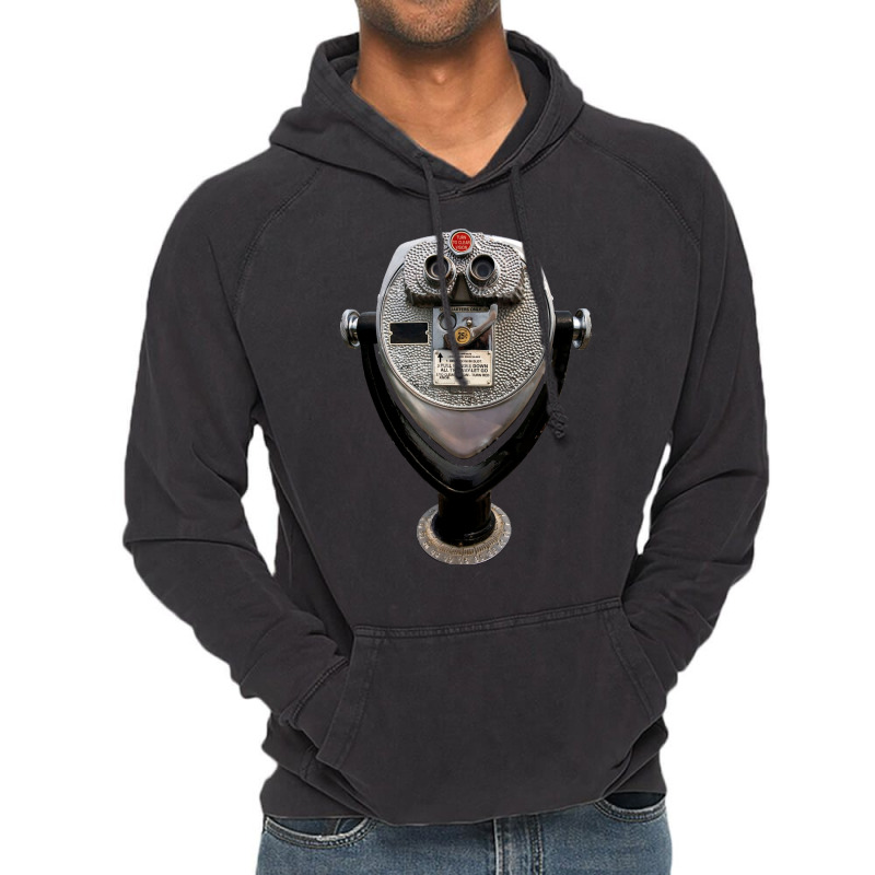 Coin Operated Viewing Machine Blue Vintage Hoodie | Artistshot