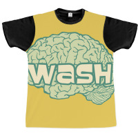 Ecological Green Emblem For Brainwashing 80s Graphic T-shirt | Artistshot