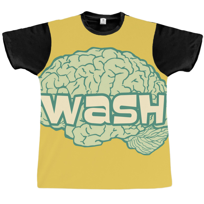 Ecological Green Emblem For Brainwashing 80s Graphic T-shirt | Artistshot