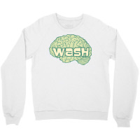 Ecological Green Emblem For Brainwashing 80s Crewneck Sweatshirt | Artistshot