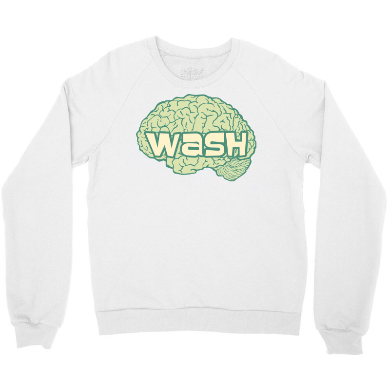 Ecological Green Emblem For Brainwashing 80s Crewneck Sweatshirt | Artistshot