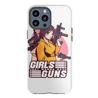 Girl With Guns Anime Humor Iphone 13 Pro Max Case | Artistshot