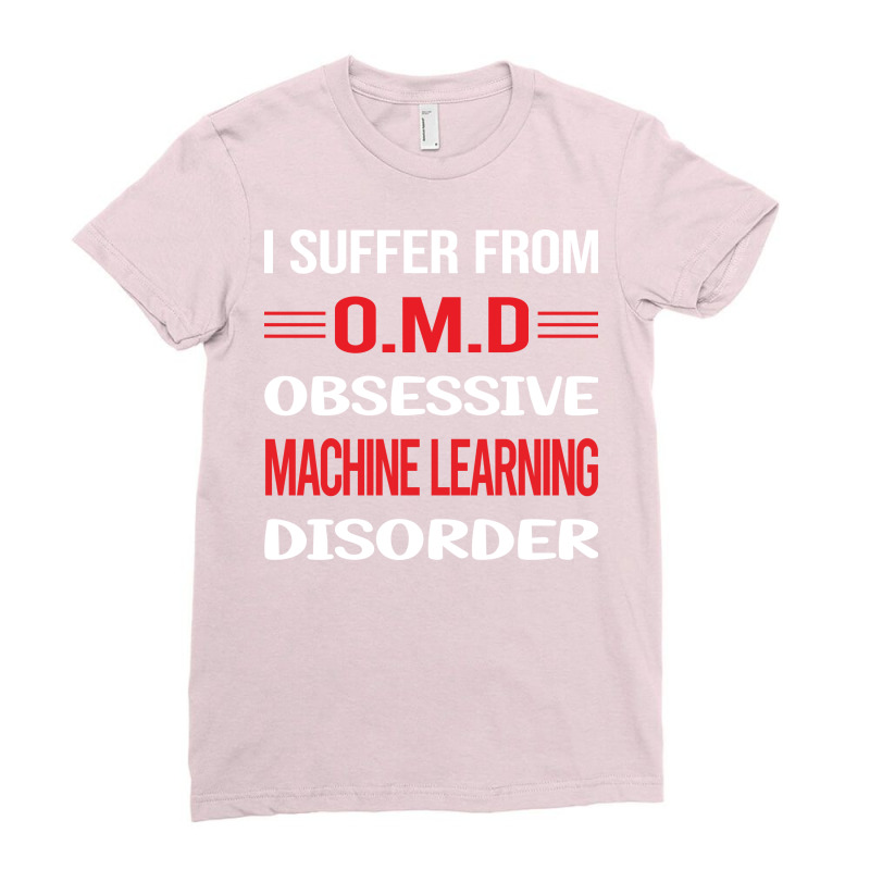 Funny Obsessive 01 Machine Learning Boy Ladies Fitted T-Shirt by umayahalieyap | Artistshot