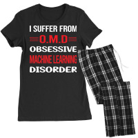 Funny Obsessive 01 Machine Learning Boy Women's Pajamas Set | Artistshot