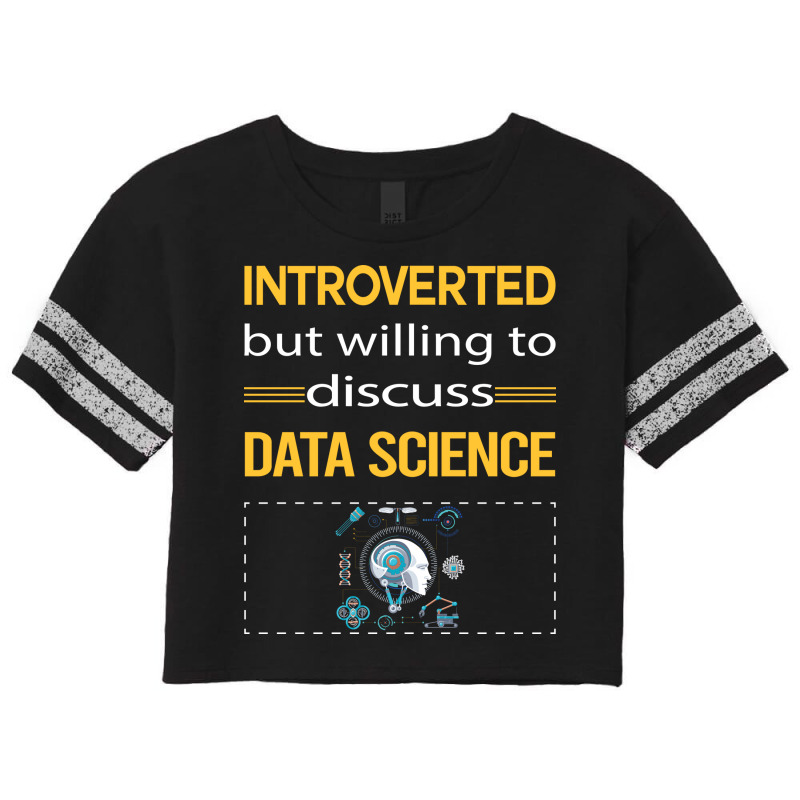 Funny Introverted Data Science Hipster Scorecard Crop Tee by aunakorries | Artistshot