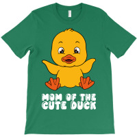 Funny Duck Graphic Red T-shirt | Artistshot