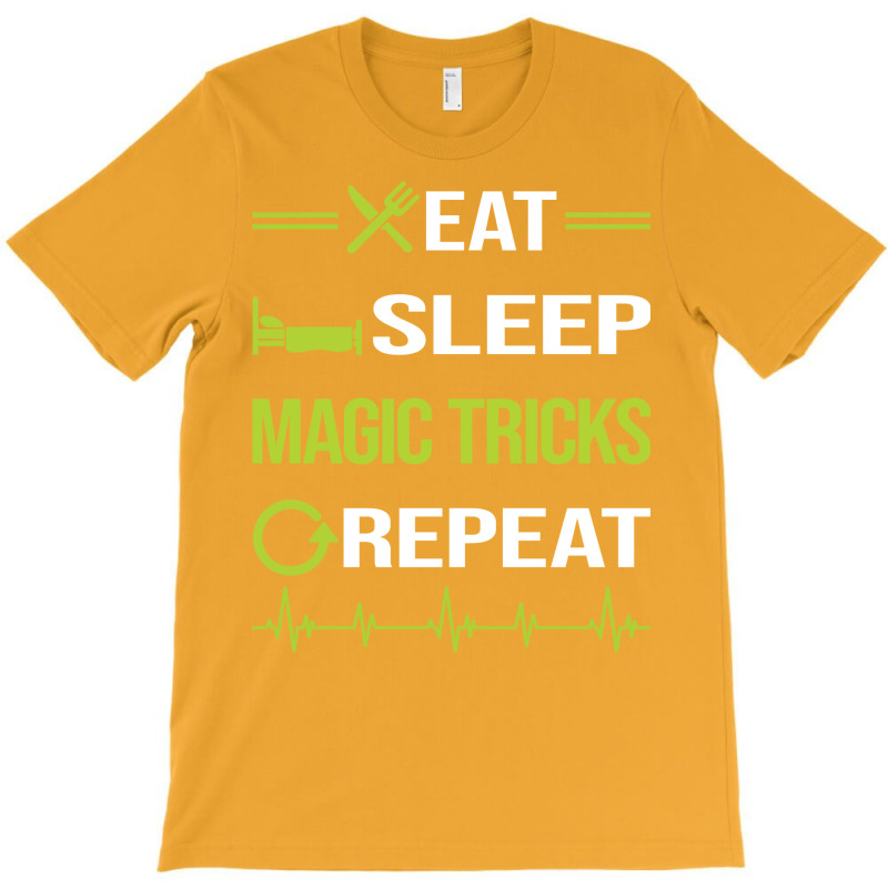 Funny Eat Sleep Repeat Magic Tricks Hipster T-shirt | Artistshot