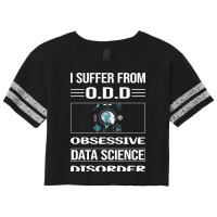 Funny Obsessive Data Science Humor Scorecard Crop Tee | Artistshot