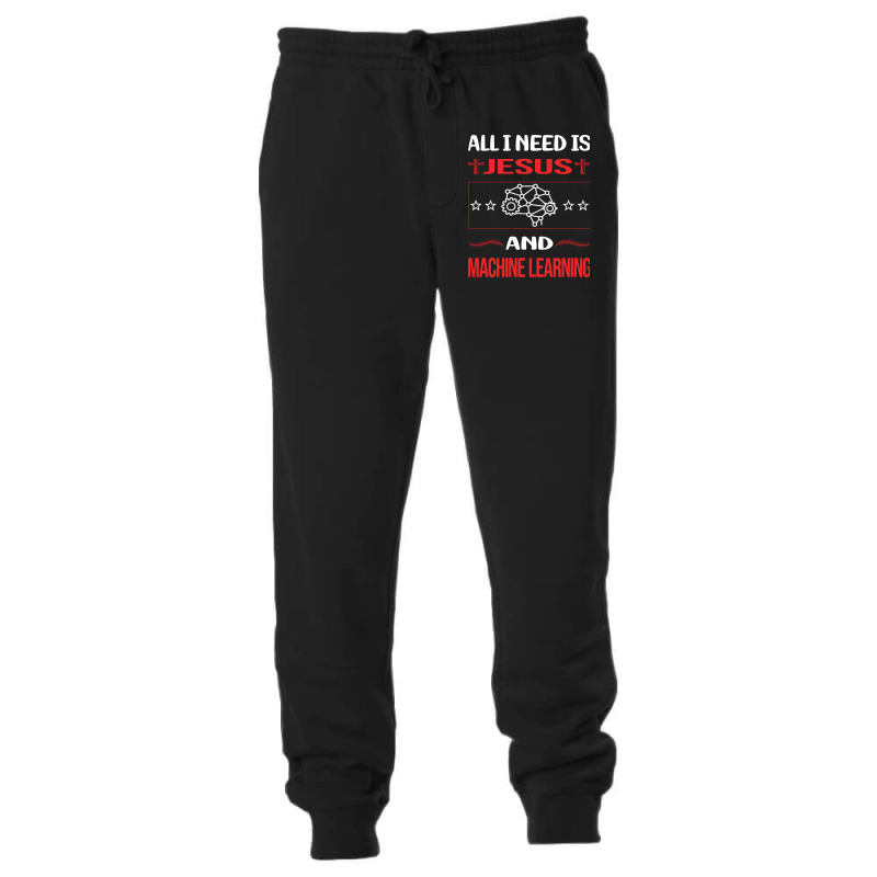 Funny Jesus Machine Learning Aesthetic Unisex Jogger | Artistshot