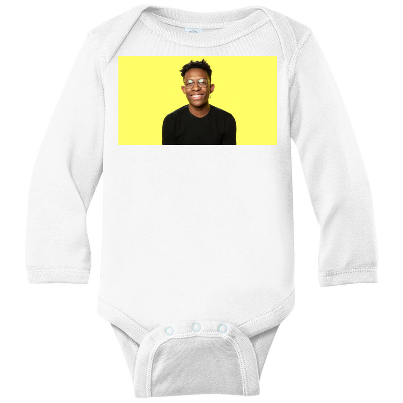 Breland Breaks Down The Meaning Long Sleeve Baby Bodysuit by EugeneHernandez | Artistshot