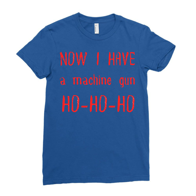 How I Have A Machine  Hohoho Cool Ladies Fitted T-Shirt by dallosandejg | Artistshot