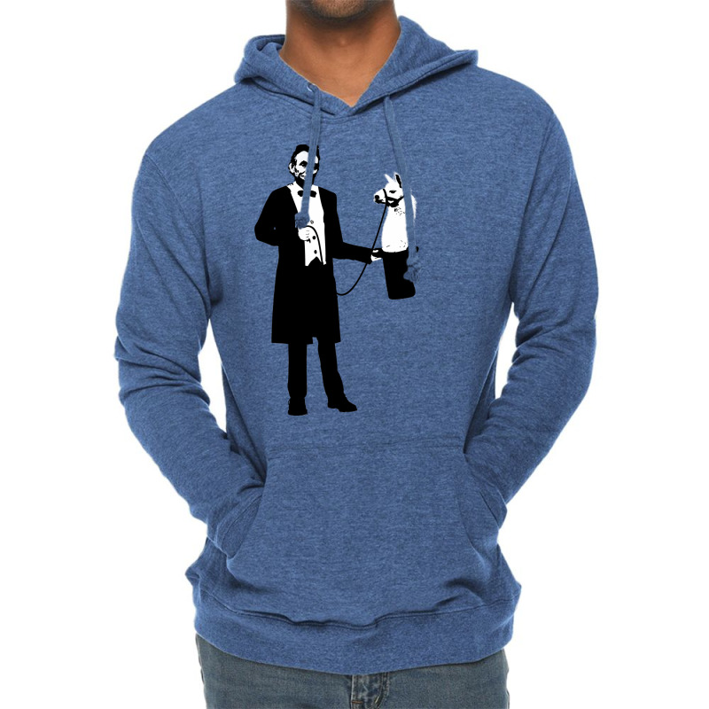 Lincolns Llama Trick Boy Lightweight Hoodie by sejayhowin | Artistshot