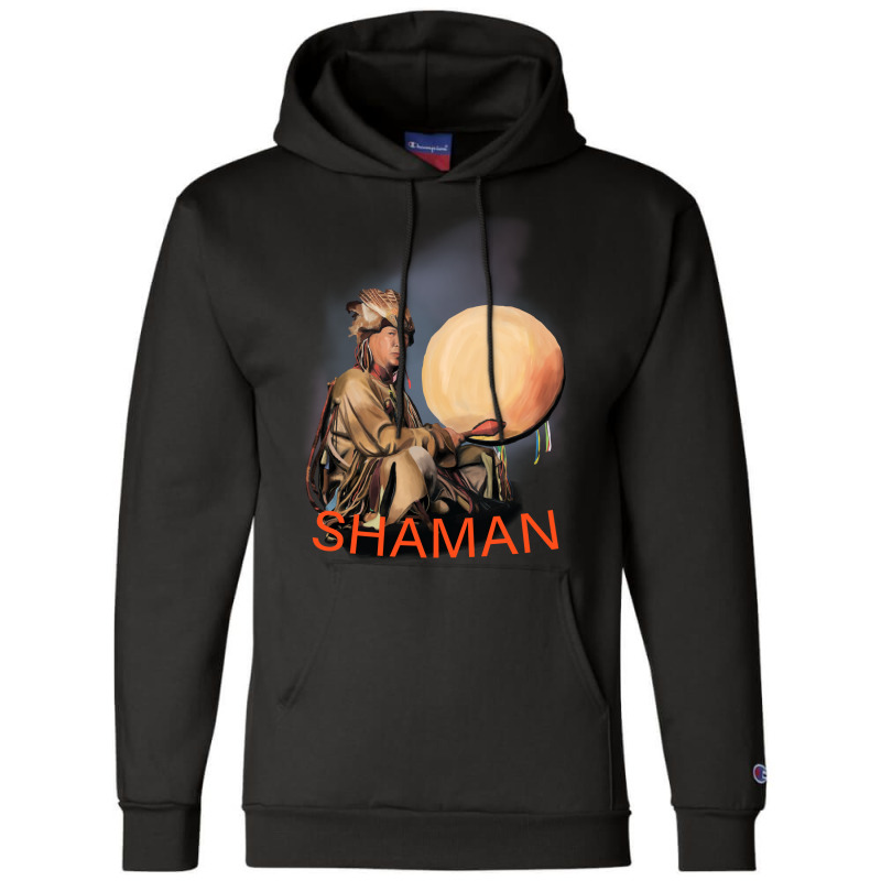 Shaman Hippie Champion Hoodie | Artistshot