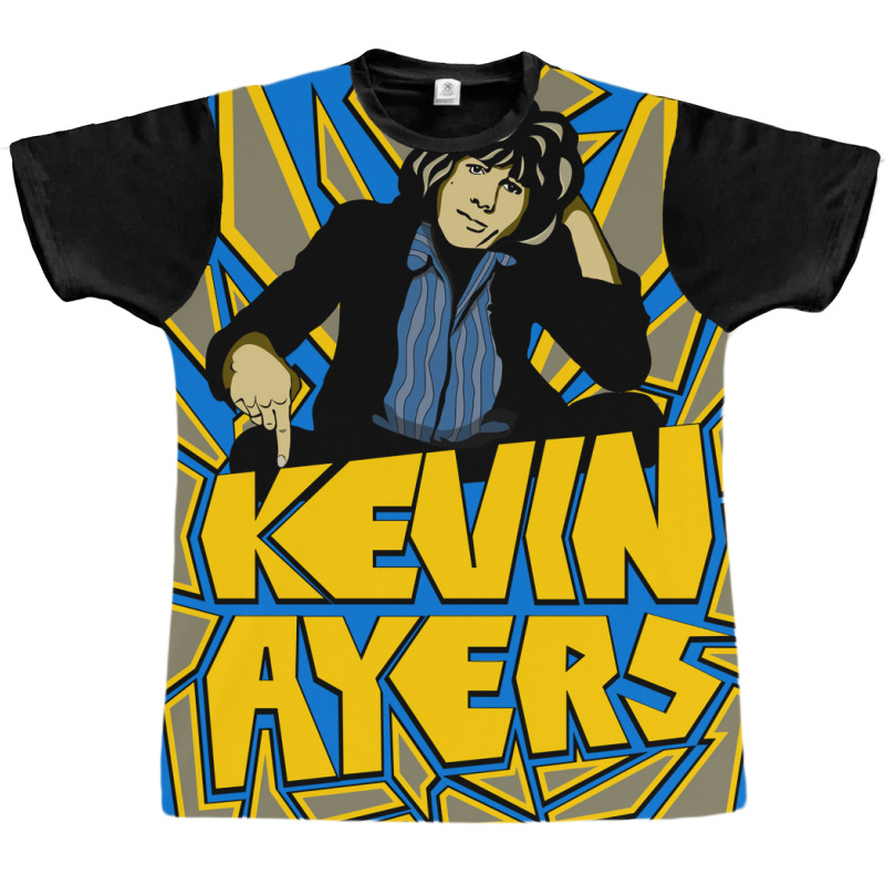 Kevin Ayers Green Graphic T-shirt | Artistshot