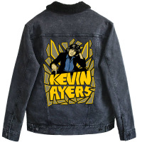 Kevin Ayers Green Unisex Sherpa-lined Denim Jacket | Artistshot