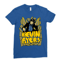 Kevin Ayers Green Ladies Fitted T-shirt | Artistshot