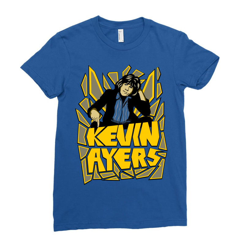 Kevin Ayers Green Ladies Fitted T-Shirt by yengosahideu | Artistshot