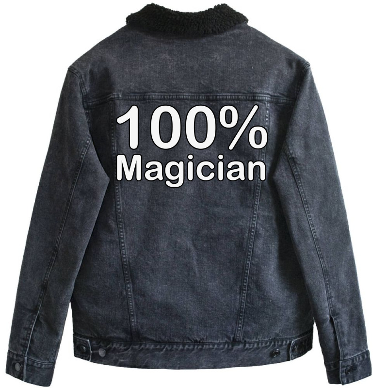 Magician Father Of The Groom Gifts For Wedding Quo Unisex Sherpa-Lined Denim Jacket by bhubanbutjaz | Artistshot