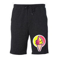 Amazing Art Of Ice Cream For Kids Happy Good Vibes Fleece Short | Artistshot