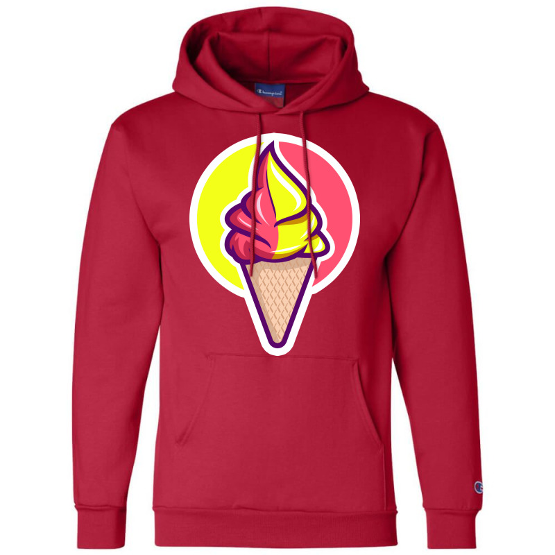 Amazing Art Of Ice Cream For Kids Happy Good Vibes Champion Hoodie | Artistshot