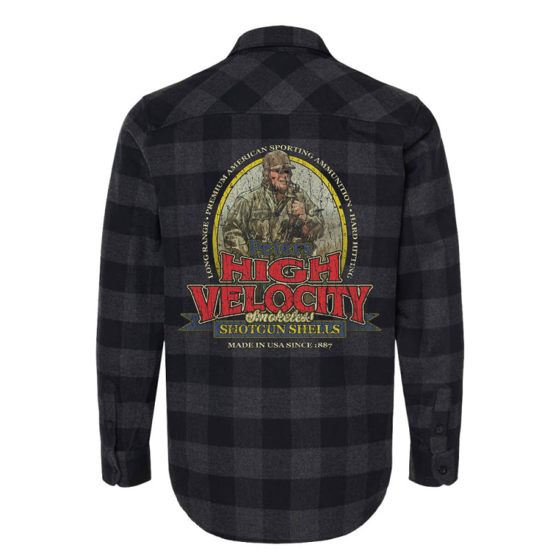 Peters High Velocity Shot Shells 1887 Yellow Flannel Shirt by bhubanbutjaz | Artistshot