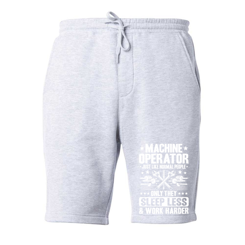 Machine Operator Cnc Machinist Cnc Operator Quote Fleece Short | Artistshot