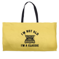 Im Not Old Im A  Funny Writing Machine Writer Gift Weekender Totes | Artistshot