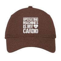 Machine Operator Cnc Machinist Cnc Operator Red Adjustable Cap | Artistshot