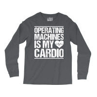 Machine Operator Cnc Machinist Cnc Operator Red Long Sleeve Shirts | Artistshot