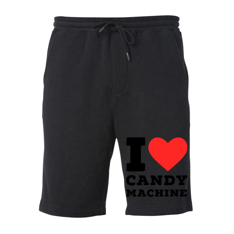 I Love Candy Machine Cool Fleece Short | Artistshot