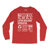 Lathe Machine Operator T  Multitasking Certified J Long Sleeve Shirts | Artistshot