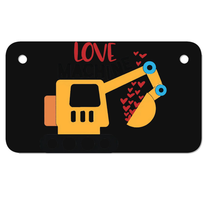 Love Machine Travel Motorcycle License Plate | Artistshot