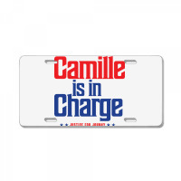 Camille Is In Charge Love License Plate | Artistshot