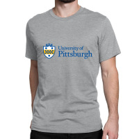 University Of Pittsburgh Wordmark New Classic T-shirt | Artistshot