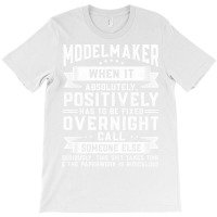 Machining Machinist Modelmaker 80s T-shirt | Artistshot