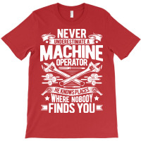 Machine Operator Machinist 80s T-shirt | Artistshot