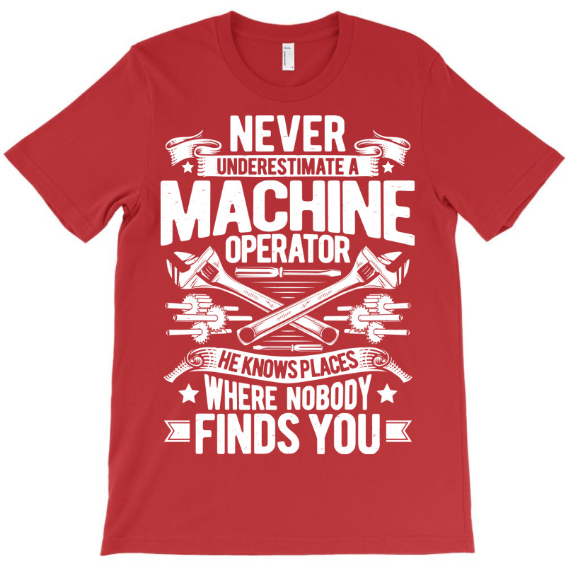 Machine Operator Machinist 80s T-shirt | Artistshot