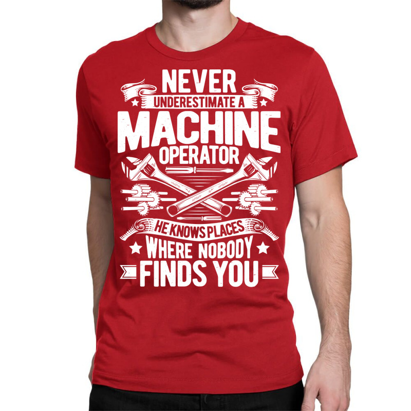 Machine Operator Machinist 80s Classic T-shirt | Artistshot