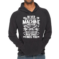 Machine Operator Machinist 80s Vintage Hoodie | Artistshot