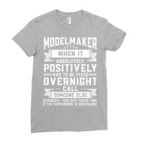 Machining Machinist Modelmaker Nostalgia Ladies Fitted T-shirt | Artistshot