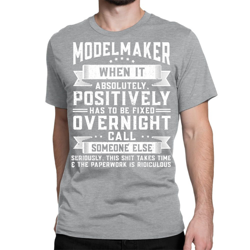 Machining Machinist Modelmaker Nostalgia Classic T-shirt | Artistshot