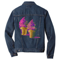 Multi Colored Ice Cream Hipster Men Denim Jacket | Artistshot