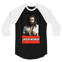 Funny Style Shirt Jason Momoa Dc Jason Momoacomics 3/4 Sleeve Shirt | Artistshot