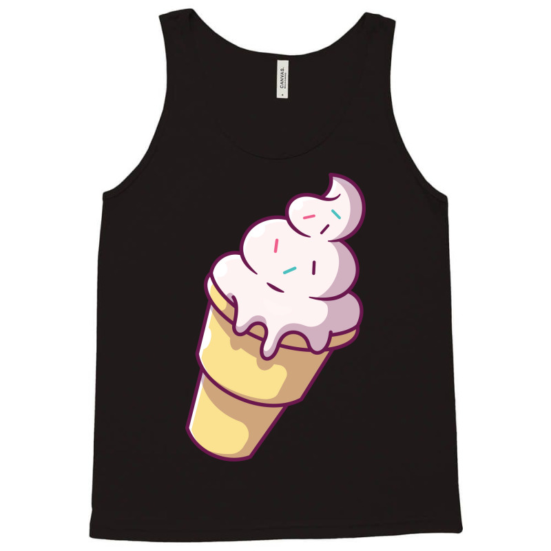 Vanilla Ice Cream Meses Cartoon Boy Tank Top by pleppkelsf | Artistshot