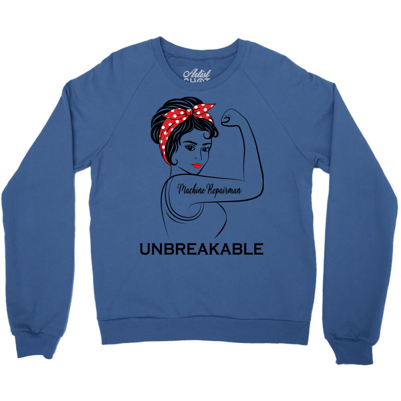 Machine Repairman Unbreakable 70s Crewneck Sweatshirt | Artistshot