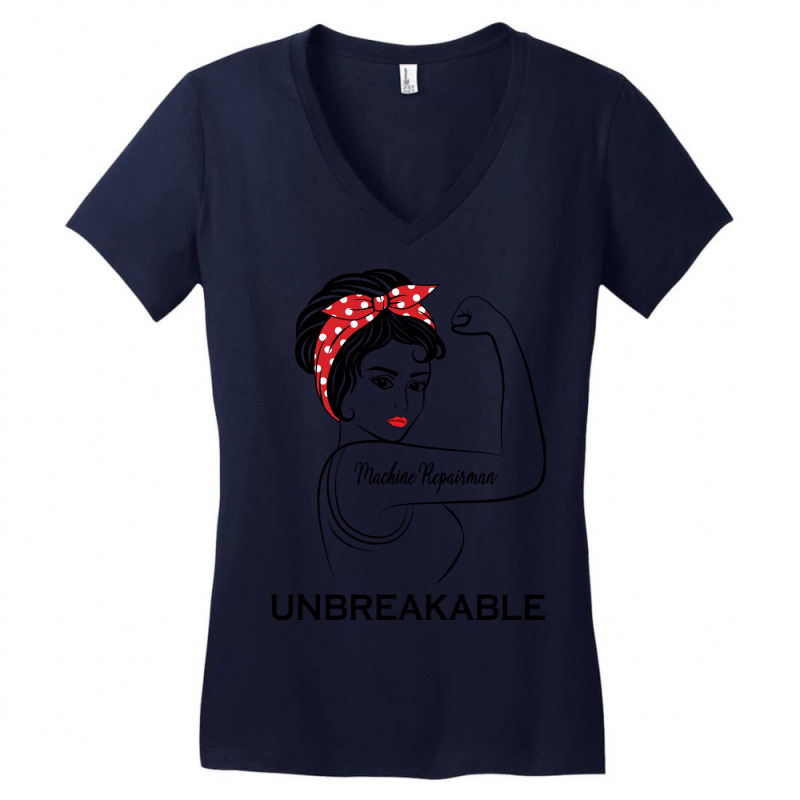 Machine Repairman Unbreakable 70s Women's V-Neck T-Shirt by zuldogmallm | Artistshot