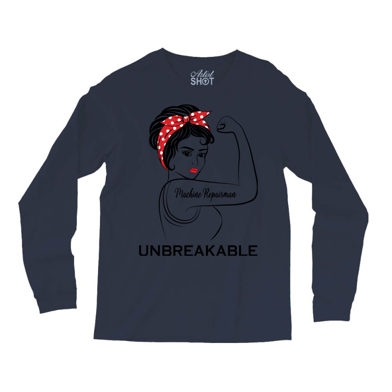 Machine Repairman Unbreakable 70s Long Sleeve Shirts | Artistshot