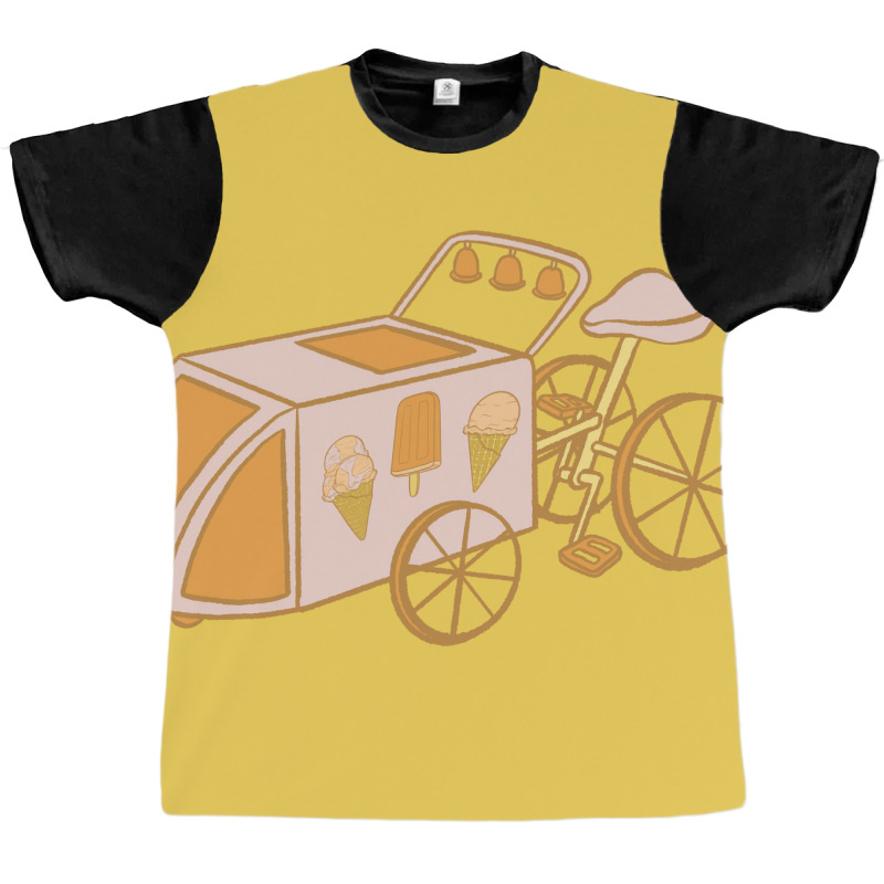 Dickie Dee Ice Cream Bike Humor Graphic T-shirt by shabnajianxiq | Artistshot