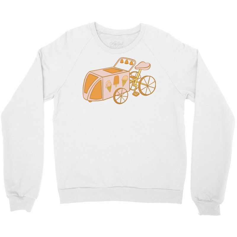 Dickie Dee Ice Cream Bike Humor Crewneck Sweatshirt by shabnajianxiq | Artistshot